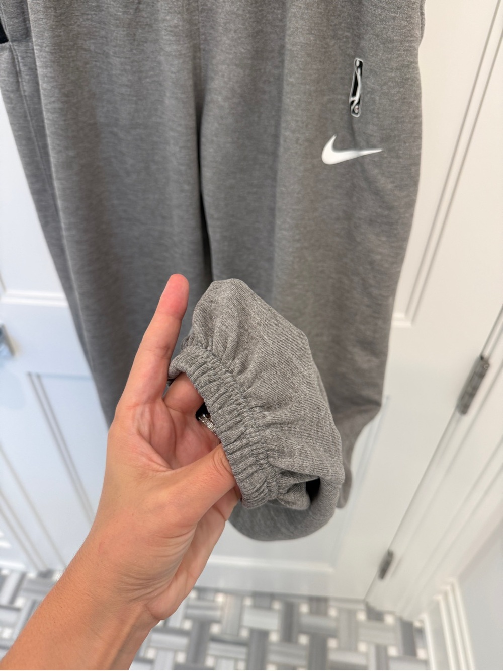 Nike NBA Grey Jogger Sweatpants XL Tall - Picture 5 of 6